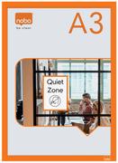 NOBO Magnetramme Nobo selvkl A3 orange (2)