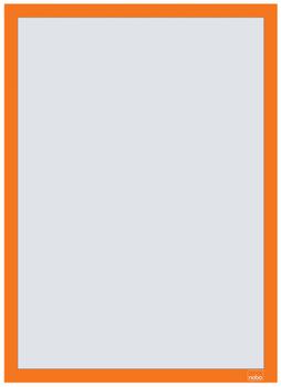 NOBO itseliimautuva A3-magneettikehys,  2kpl, oranssi (1915698)