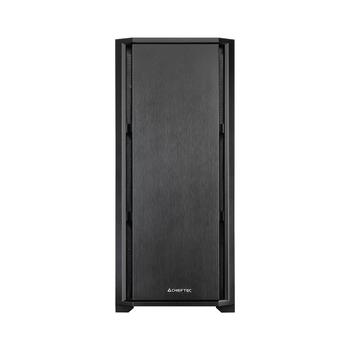CHIEFTEC HAWK Black Case 1xUSB3.2 Gen2 Type C 1x USB3.0 1x USB2.0 T Glass Sound-absorbing (AS-02B-TG-OP)