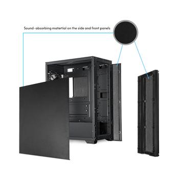 CHIEFTEC Computer Case Midi Tower Black (AS-02B-OP)