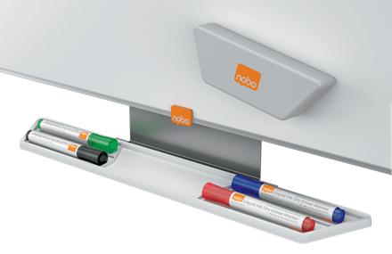 NOBO Whiteboard Magneter Nobo Orange Pakke/4 (1905327*10)
