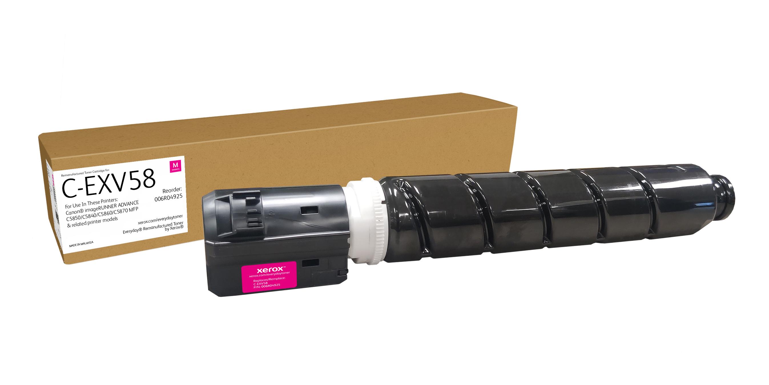 Everyday - magenta - compatible - remanufactured - toner cartridge (alternative for: Canon 3765C002AA Canon C-EXV58) - Green World Alliance return programme - Laser toner Rød