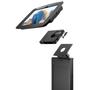 COMPULOCKS Galaxy Tab A8 10.5" Space Enclosure Brandable Floor Stand Plus Hub - Ställ - för surfplatta - svart - skärmstorlek: 10.5" - golvstående - för Samsung Galaxy Tab A8
