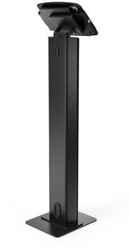 COMPULOCKS Galaxy Tab A8 10.5" Space Enclosure Brandable Floor Stand Plus Hub - Ställ - för surfplatta - svart - skärmstorlek: 10.5" - golvstående - för Samsung Galaxy Tab A8 (140B105GA8SBH01)