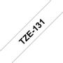 BROTHER TZe tape 12mmx8m black/clear