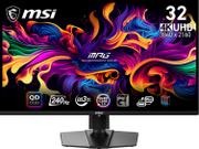 MSI MPG 321URX QD-OLED, 31.5" QD-OLED Flat, 4K/UHD (3840x2160), 240HZ