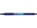 BIC Kulpenna BIC Soft Feel Clic blå