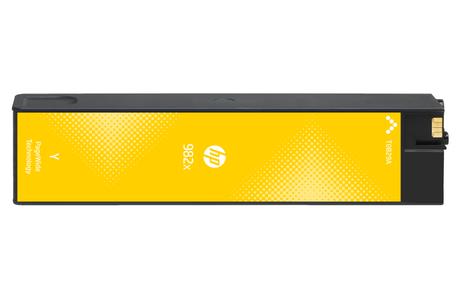 HP 982X - Høy ytelse - gul - original - PageWide - blekkpatron (T0B29A)