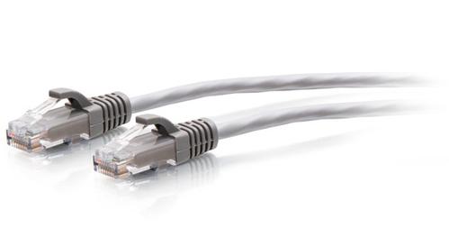C2G 4ft (1.2m) Cat6a Snagless Unshielded (UTP) Slim Ethernet Network Patch Cable - Gray - Patch-Kabel - RJ-45 (M) zu RJ-45 (M) - 1.2 m - 4.8 mm - UTP - CAT 6a - ohne Haken, geformt - Grau (C2G30114)