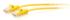 C2G 10FT/3M CAT6A SLIM PATCH 28AWG YELLOW