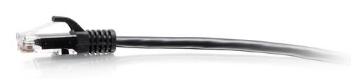C2G 10FT/3M CAT6A SLIM PATCH 28AWG BLACK (C2G30148)
