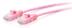 C2G 10FT/3M CAT6A SLIM PATCH 28AWG PINK