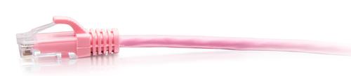C2G 5FT/1.5M CAT6A SLIM PATCH 28AWG PINK (C2G30197)