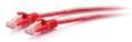 C2G 5ft (1.5m) Cat6a Snagless Unshielded (UTP) Slim Ethernet Network Patch Cable - Red - Patch-Kabel - RJ-45 (M) zu RJ-45 (M) - 1.5 m - 4.8 mm - UTP - CAT 6a - geformt, ohne Haken - Rot