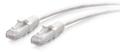 C2G 3ft (0.9m) Cat6a Snagless Unshielded (UTP) Slim Ethernet Network Patch Cable - White - Patch-Kabel - RJ-45 (M) zu RJ-45 (M) - 90 cm - 4.8 mm - UTP - CAT 6a - geformt, ohne Haken - weiß (C2G30182)