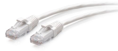 C2G 3ft (0.9m) Cat6a Snagless Unshielded (UTP) Slim Ethernet Network Patch Cable - White - Patch-Kabel - RJ-45 (M) zu RJ-45 (M) - 90 cm - 4.8 mm - UTP - CAT 6a - geformt, ohne Haken - weiß (C2G30182)