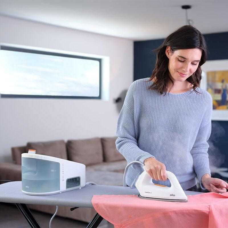 CareStyle 3 IS3132WH, 2400 W, 400 g/min, EloxalPlus soleplate, 6 stang, 2 l, 120 g/min