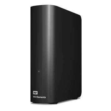 WD Elements Desktop WDBWLG0100HBK - Harddisk - 10 TB - ekstern (stasjonær) - USB 3.0 (WDBWLG0100HBK-EESN)