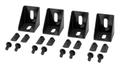 APC Right Angle Connector x4 Black