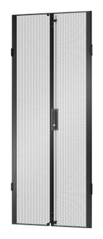 APC NETSHELTER SX GEN2 42U 750MM WIDE PERFORATED SPLIT DOORS BLAC RACK (AR7150B2)