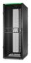 APC NetShelter SX - Schrank Netzwerkschrank - 1991 (H) x 750 (B) x 1070 (T) mm, mit Seiten - bodenstehend - Schwarz - 42HE - 48.3 cm (19") - TAA-konform