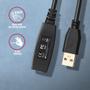 AXAGON ADR-207 USB-kabel USB 2.0 7,5 m USB A Sort (ADR-207)