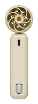 VERBATIM Cool’n’Go AirJet Handheld Fan White/ Silver >20K RPM (32341)