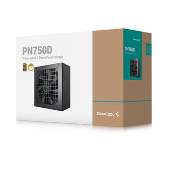 DeepCool PN750-D 750W V2- 80+ Gold ATX 3.1 (R-PN750D-FC0B-EU-V2)