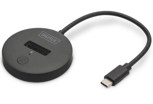 DIGITUS NVMe/SATA Docking Station USB3.2 Gen2 type C NVMe and SATA SSD docking IN (DA-71547)