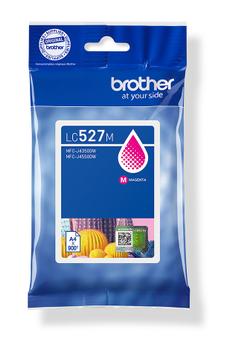 BROTHER LC527M Magenta standard ink cartridge,  yield up to 900 pages (LC527M)