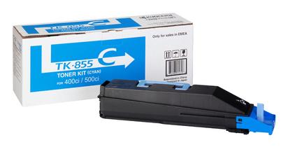 KYOCERA TK855C Cyan Toner Cartridge 18k pages - 1T02H7CEU0 (1T02H7CEU0)