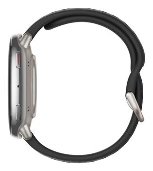 Amazfit Active 2 Black Leather 44mm Smartwatch (W2433EU1N)