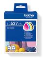 LC527VAL Value pack CMYK, up to 1 x 1 300 + 3 x 900 pages