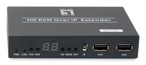 LEVELONE Av Extender Av Receiver Black (HVE-6701R)