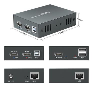 LEVELONE Av Extender Av Transmitter &  (HVE-8111)