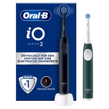 Oral-B iO Series 2 Erwachsener Vibrierende Zahnbürste Schwarz, Grün (612418)