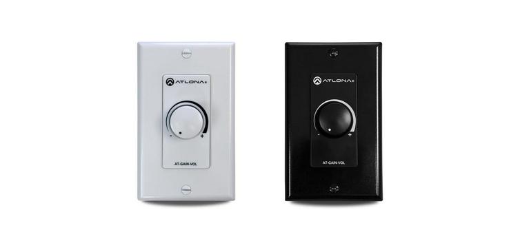 ATLONA GAIN Volume Control Wall Plate (AT-GAIN-VOL)