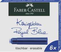 FABER-CASTELL Blekkpatron FABER CASTELL blå (6)