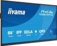 IIYAMA 86\W IFP 40-Points Bonded PureTouch IR 4K UHD IPS AG. Integrated iiWare 12E (Note