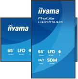 iiyama 65" 3840x2160,  UHD IPS panel, (LH6575UHS-B2AG)