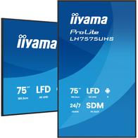 iiyama 75" 3840x2160, UHD IPS panel,