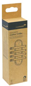 LEGAMASTER WOODEN glassboard marker holder magnetic (7-122125)