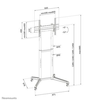 NEOMOUNTS FL50-540BL1,  Mobile Display  (FL50-540BL1)