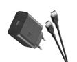 CELLULAR LINE CL USB-C Charger kit SAM C2C 45W Black