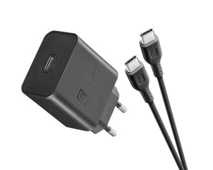CELLULAR LINE CL USB-C Charger kit SAM C2C 45W Black (ACHSMKITC2C45WK)
