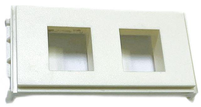 VIVOLINK Outlet Panel for 2 x Keystone (WI221266)