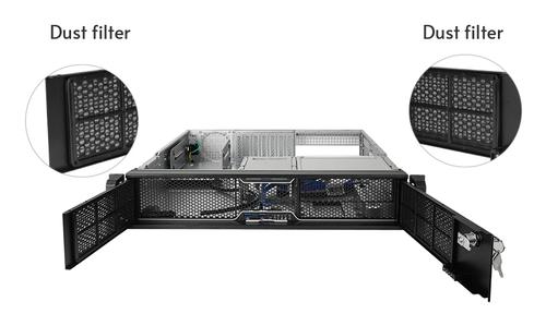 CHIEFTEC ATX Dual-Chamber Cube, T Glass, 6x ARGB fans, White (UNC-209S-B-OP)