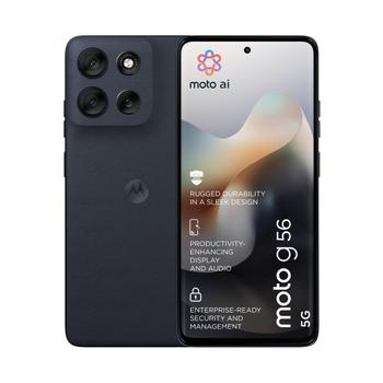 MOTOROLA G56 B2B BE XT2529-2 8GB 256GB 6.72inch NFC pSim 5200mAh 33W/15W IP68 incl Cable Charger Case 5OS 6YSMR 1Y TS Black (P) (PB7Y0069SE)
