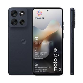 MOTOROLA G56 B2B BE XT2529-2 8GB 256GB 6.72inch NFC pSim 5200mAh 33W/15W IP68 incl Cable Charger Case 5OS 6YSMR 1Y TS Black (P) (PB7Y0069SE)