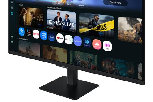 SAMSUNG SMART MONITOR M50F 32IN 1920 X 1080 3000:1 21:9 60HZ 4MS FHD SMART MONITOR SMART TV APPS AIRPLAY 2HDMI 2USB-A WIFI BLUETOOTH REMOTE CONTROL SPEAKER NS (LS32FM500EUXEN)